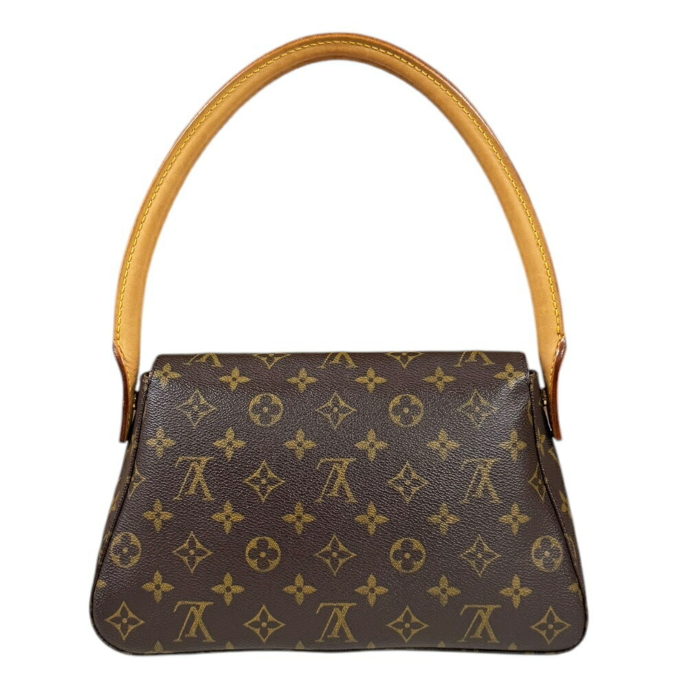 LOUIS VUITTON Brown Monogram Canvas Shoulder Bag - Picture 3 of 10